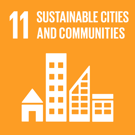 聯合國永續發展目標 SDG 11 永續城鄉圖示